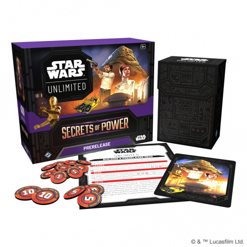 Star Wars: Unlimited Card Game - Secrets of Power - Prerelease Display (8)